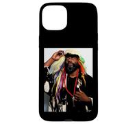 Custodia per iPhone 15 Plus George Clinton Funk Parlamento-Funkadelic di AJ Barratt