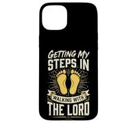 Custodia per iPhone 15 Plus Getting My Steps In Walking With The Lord