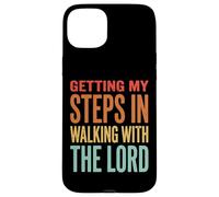 Custodia per iPhone 15 Plus Getting My Steps In Walking With The Lord