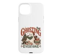 Custodia per iPhone 15 Plus Ghosting Tutti Divertente Natale Introverso Lettura