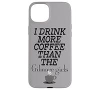 Custodia per iPhone 15 Plus Gilmore Girls More Coffee