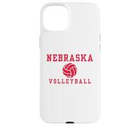 Custodia per iPhone 15 Plus Giocatore della squadra di pallavolo del Nebraska
