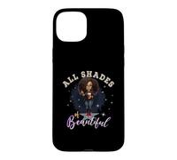 Custodia per iPhone 15 Plus Girl Empowered Afro Black Queen African Women