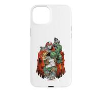Custodia per iPhone 15 Plus Giudice Dredd Drop Your Weapons Creeps! Retro 2000 AD Comic