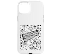 Custodia per iPhone 15 Plus Glockenspiel Note Musicali Percussionista