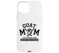 Custodia per iPhone 15 Plus goat mom like a normal mom except much colour