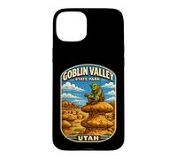 Custodia per iPhone 15 Plus Goblin Valley State Park Utah Deserto Hoodoo Rock