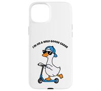 Custodia per iPhone 15 Plus Goose Meme Bambini Ragazzi Bambini Bambini Uomini Papà su un Goose Chase