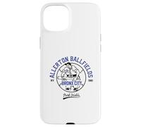 Custodia per iPhone 15 Plus Grafica universitaria di baseball del Bronx NYC PAFI349