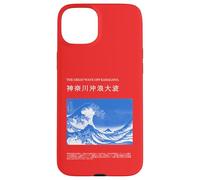 Custodia per iPhone 15 Plus Grande onda blu di Hokusai al largo di Kanagawa PAPL047