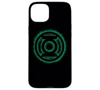 Custodia per iPhone 15 Plus Green Lantern Green Flame Logo