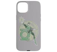 Custodia per iPhone 15 Plus Green Lantern Retro Lantern Iron-On