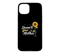 Custodia per iPhone 15 Plus Groom's Fabulous Mother Sunflower Family Wedding Party