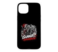 Custodia per iPhone 15 Plus Gunnar Hamundarson Viking Warrior Saga Scena