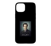 Custodia per iPhone 15 Plus Gustav Mahler Compositore Pianista