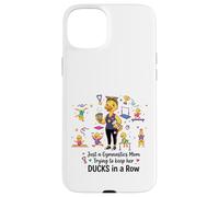 Custodia per iPhone 15 Plus Gymnastics Mom Funny Ducks Gymnastics Mama