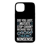 Custodia per iPhone 15 Plus Hai appena mutato Stop Codon Divertente Biologia Dicendo