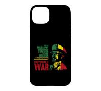 Custodia per iPhone 15 Plus Haile Selassie War Discorsi Lion de Juda Jah Bless Rasta
