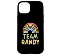 Custodia per iPhone 15 Plus Happy Colorful Team Randy Rainbow Pride Green Yellow