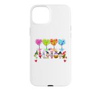 Custodia per iPhone 15 Plus Happy Everything Gnomi Every Seasons All Year Tree