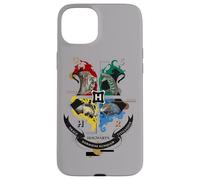 Custodia per iPhone 15 Plus Harry Potter Hogwarts Magicial Mischief Level Up Crest
