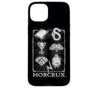 Custodia per iPhone 15 Plus Harry Potter Horcrux Symbols