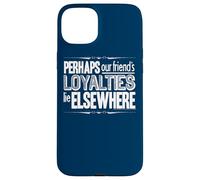 Custodia per iPhone 15 Plus Harry Potter Loyalties Lie Elsewhere Quote