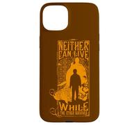 Custodia per iPhone 15 Plus Harry Potter Neither Can Live While The Other Survives