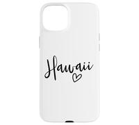 Custodia per iPhone 15 Plus Hawaii Heart - Costume da donna Love Hawaii