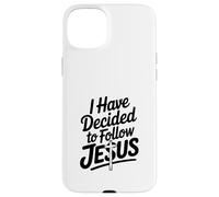 Custodia per iPhone 15 Plus Ho deciso di seguire la fede ispiratrice di Gesù