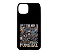 Custodia per iPhone 15 Plus Ho messo il divertimento in funerale Tristo Mietitore Partito Bootleg Halloween