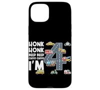Custodia per iPhone 15 Plus Honk Honk Beep Beep Choo Choo Compio 4 anni