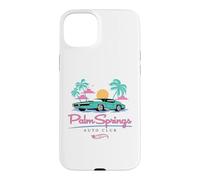 Custodia per iPhone 15 Plus Hot Wheels - Core - Palm Springs Auto Club Riding Car Tramonto