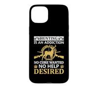 Custodia per iPhone 15 Plus Hunting Is An Addiction Hunter Life Adventure Nature Lover