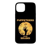 Custodia per iPhone 15 Plus I burattinai amano il cervello di Halloween
