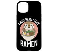 Custodia per iPhone 15 Plus I Just Really Love Ramen Sparrow Noodles Bowl Cup Soup Japan