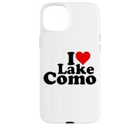Custodia per iPhone 15 Plus I LOVE HEART LAKE COMO LOMBARDIA ITALIA