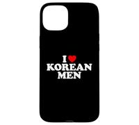 Custodia per iPhone 15 Plus I Love Korean Men