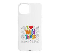 Custodia per iPhone 15 Plus I Love Wild Things Wildlife Nature Animal Lover