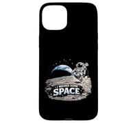 Custodia per iPhone 15 Plus I Need Some Space - Earthrise Lunar Orbit Kosmos Fun Art
