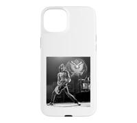Custodia per iPhone 15 Plus I Ramones Live Johnny Ramone Di David Corio