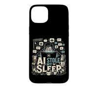 Custodia per iPhone 15 Plus IA Ha Rubato Il Mio Sonno Divertente Prompt Engineer