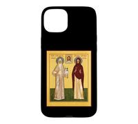 Custodia per iPhone 15 Plus Icona ortodossa di Elisabetta la Nuova Martire