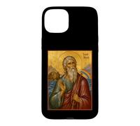 Custodia per iPhone 15 Plus Icona ortodossa di San Noè profeta