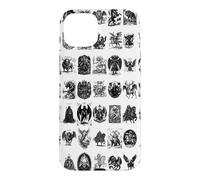 Custodia per iPhone 15 Plus Icone Infernali La Collezione Gotica Goetia