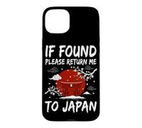 Custodia per iPhone 15 Plus If Found Please Return Me To Japan Travel Cultura giapponese