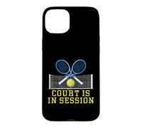 Custodia per iPhone 15 Plus Il campo è in sessione Tennis Repeat Player Varsity Team