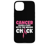 Custodia per iPhone 15 Plus Il cancro ha scelto di combattere con la ragazza sbagliata