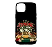 Custodia per iPhone 15 Plus Il Cenone È il Mio Sport Capodanno Umorismo