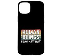 Custodia per iPhone 15 Plus Il colore degli esseri umani può variare divertente errazzismo anti-razzismo uguaglianza